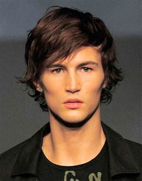 medium haircuts for teenage guys|boys medium length hair layered.